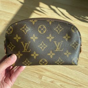 Louis Vuitton monogram cosmetic pouch